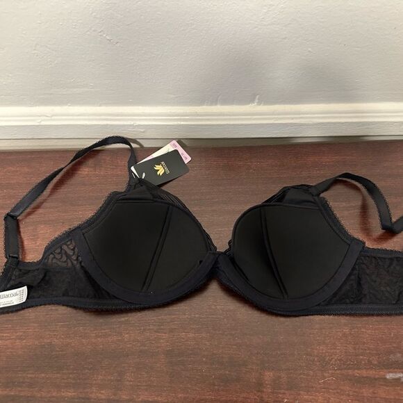 Wacoal  lightweight  underwire lined bra size 32D in black , NWT - Picture 8 of 9